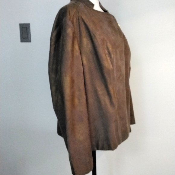 CHICO'S Ladies motto style jacket, size 12 - Picture 5 of 14